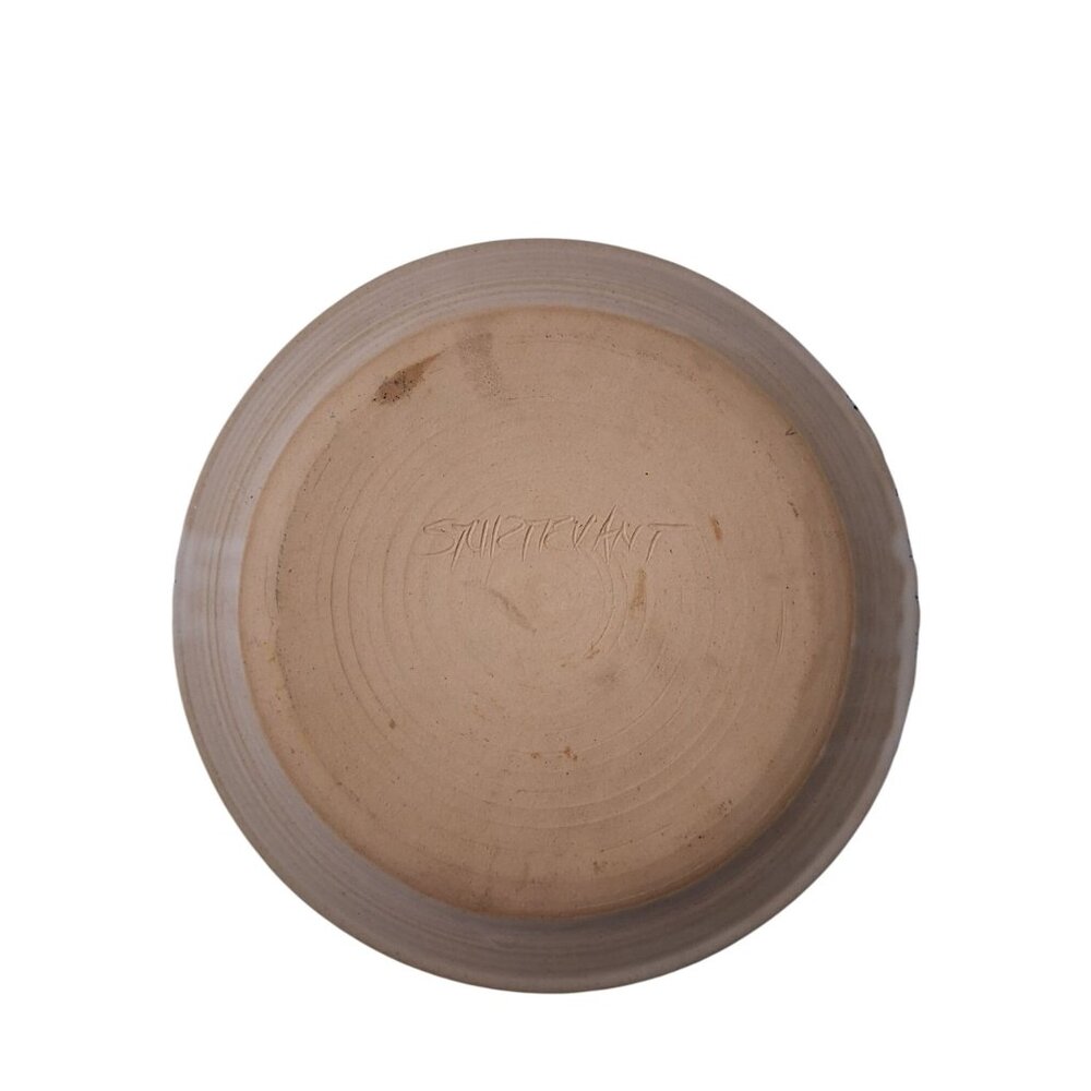 Sturtevant Pottery Plate With "Marriages Are Made In Heaven" Quote - Picture 2 of 4